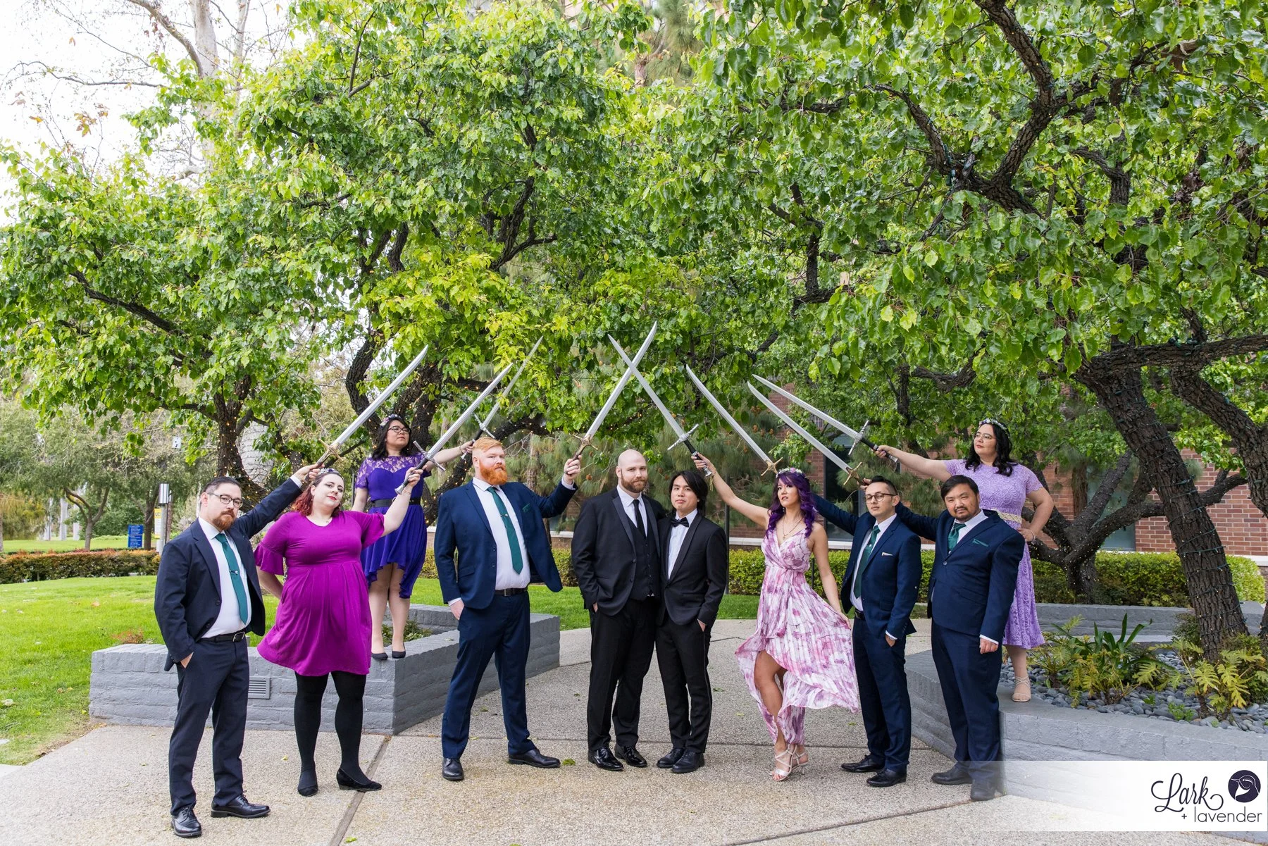 Springtime LGBTQ+ University Club at UCI Wedding in Irvine, CA
