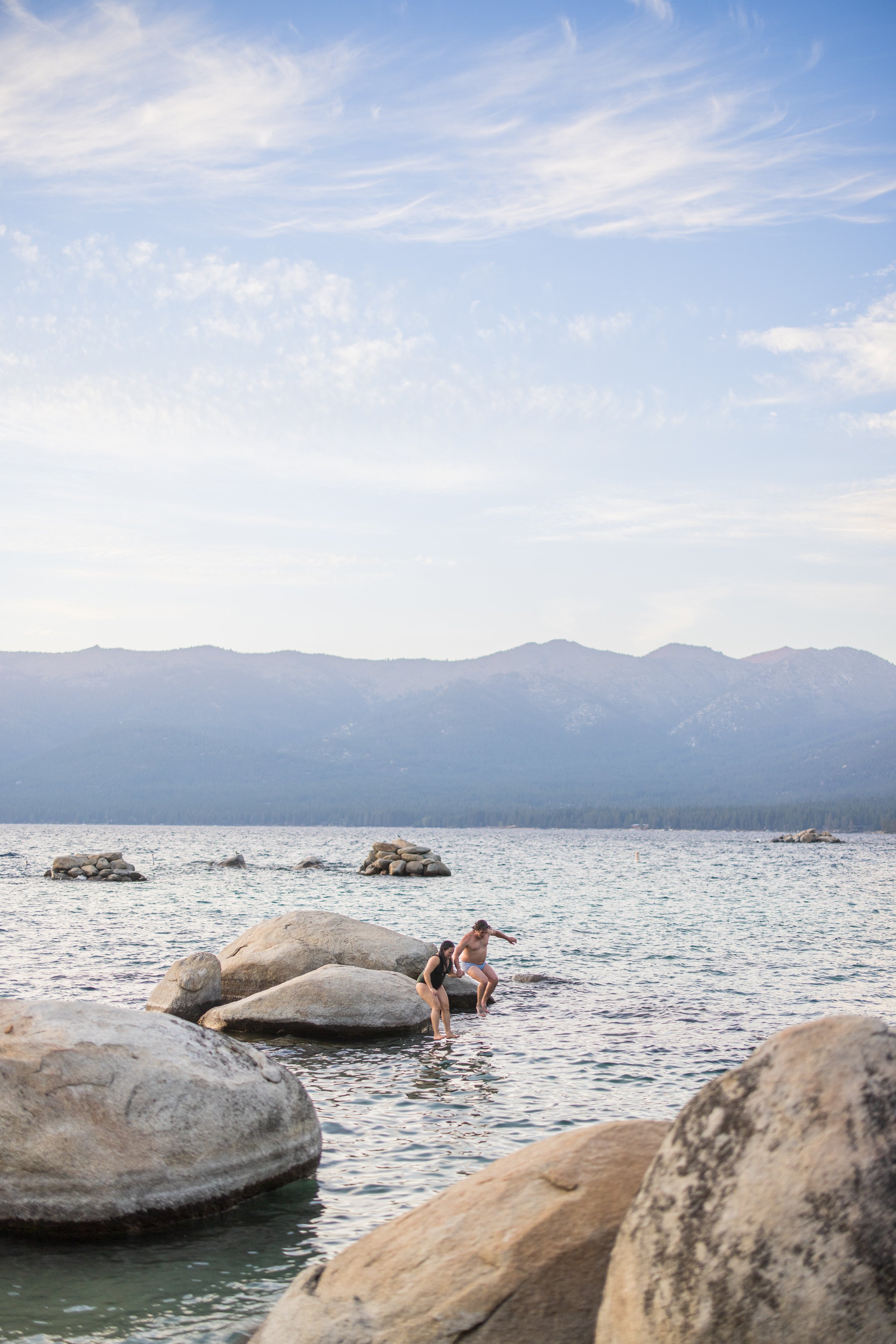 DIY Boho Chic Wedding in Sand Harbor, Lake Tahoe, CA