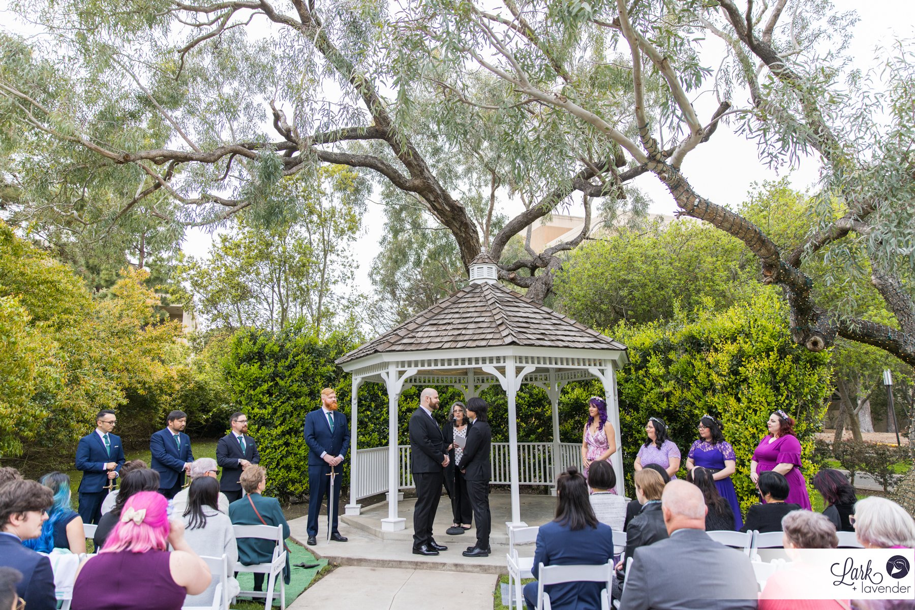 Springtime LGBTQ+ University Club at UCI Wedding in Irvine, CA