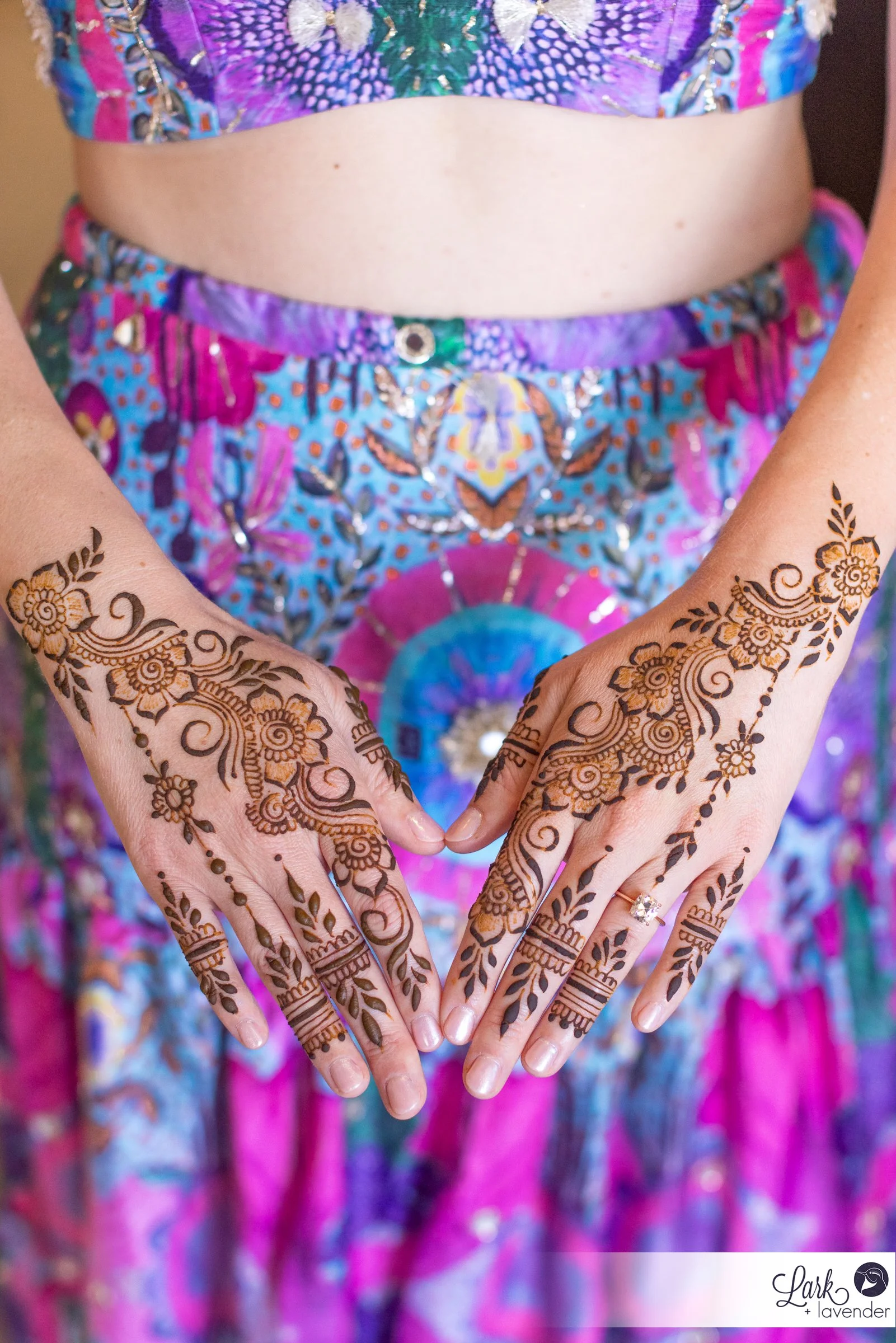 Colorful & Festive Mehndi & South Asian Chevy Chase Country Club Wedding in Glendale, CA