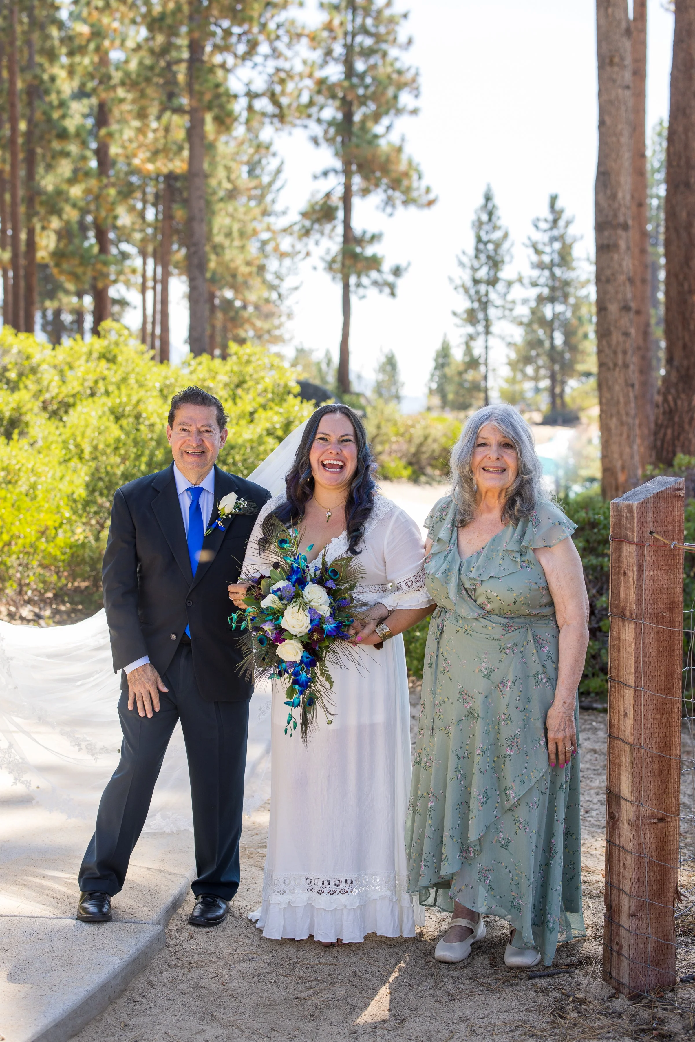 DIY Boho Chic Wedding in Sand Harbor, Lake Tahoe, CA