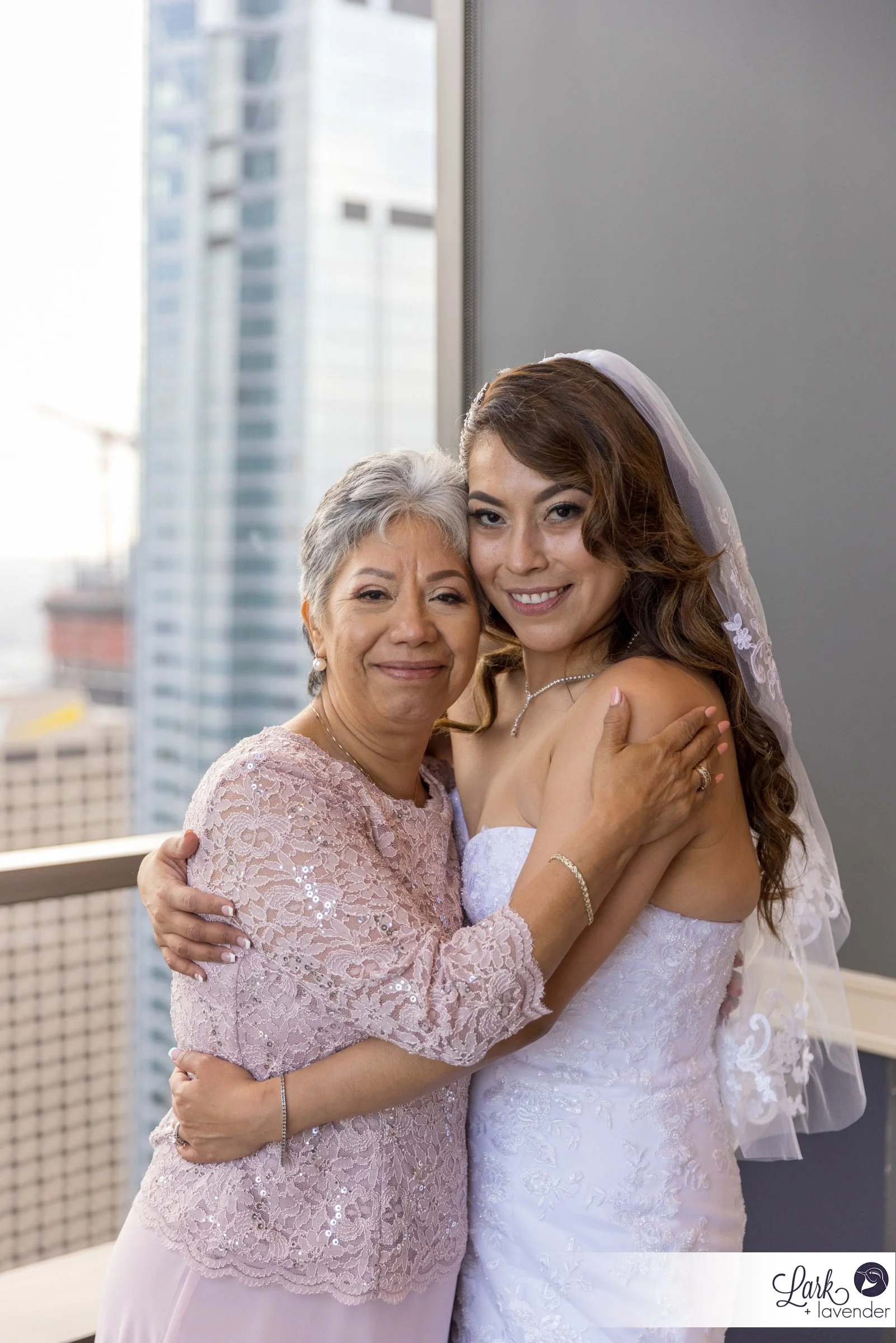 Posh & Intimate City Club DTLA Wedding in Los Angeles, CA