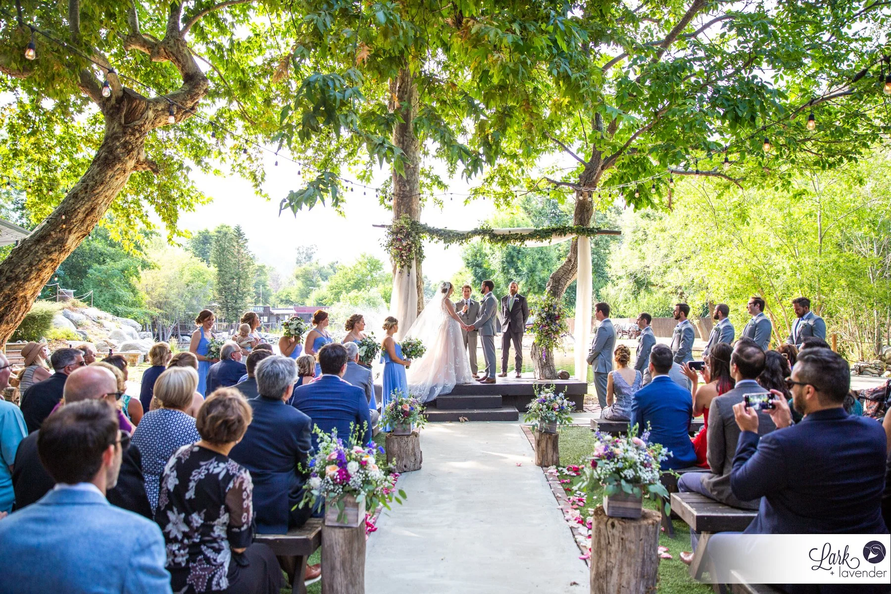 Forest and Meadow Wedding at Hidden Acres in Lytle Creek, CA