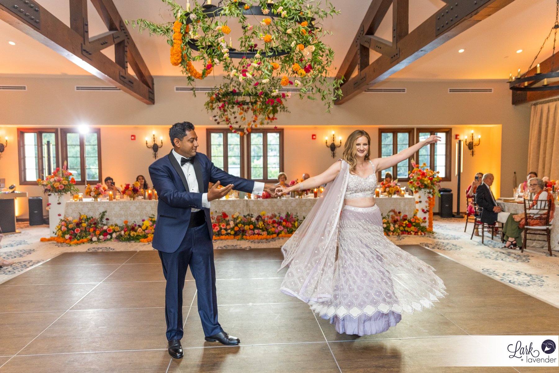 Colorful & Festive Mehndi & South Asian Chevy Chase Country Club Wedding in Glendale, CA