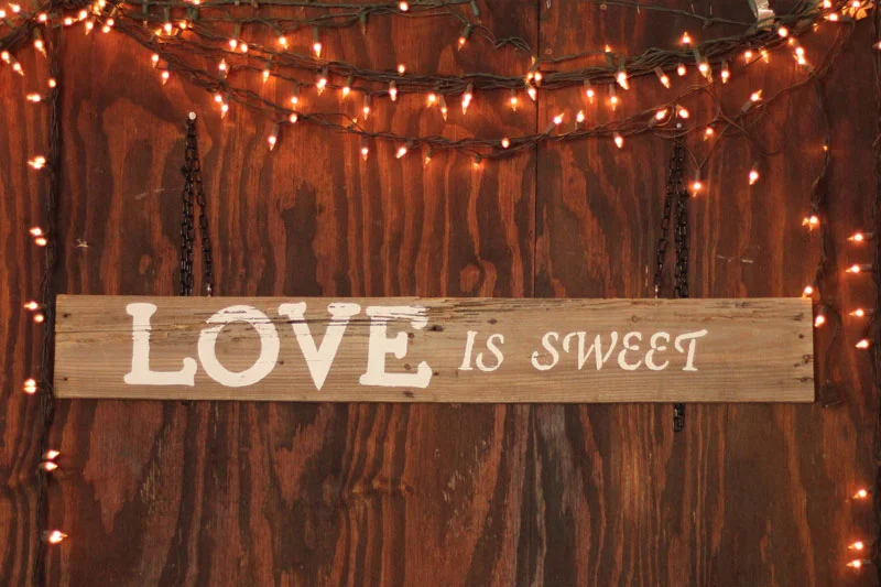 LOVE IS SWEET - $15