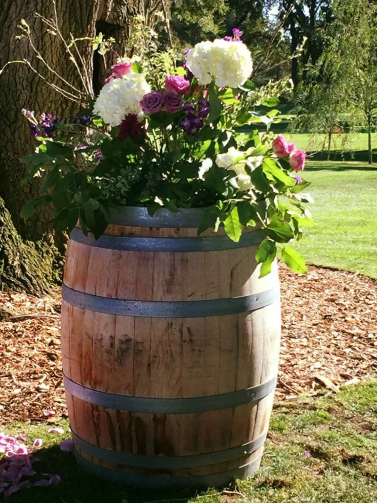 WINE BARRELS - $35 EACH MORE DETAILS & PICS...