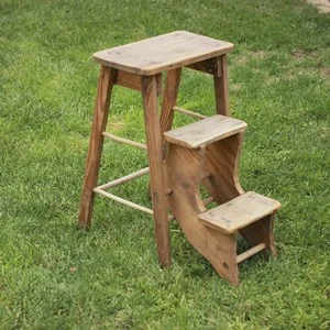 FOLDING STEP STOOL - $15 MORE DETAILS & PICS...