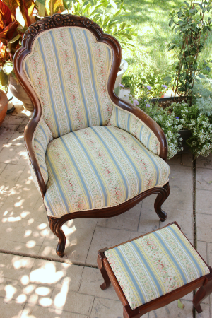 Victorian Parlor Chair - "Rosamond" RENT FOR $50 MORE DETAILS & PICS...