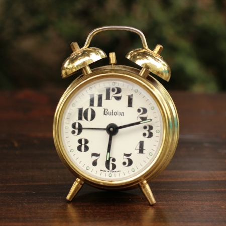 Small "Bulova" Alarm Clock - $3 MORE DETAILS & PICS...