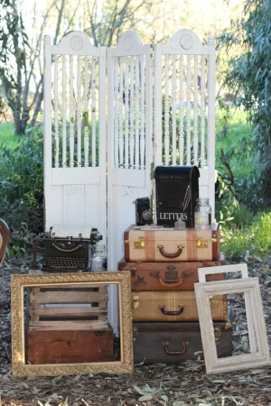 3-Panel Room Divider - $45 MORE DETAILS & PICS...