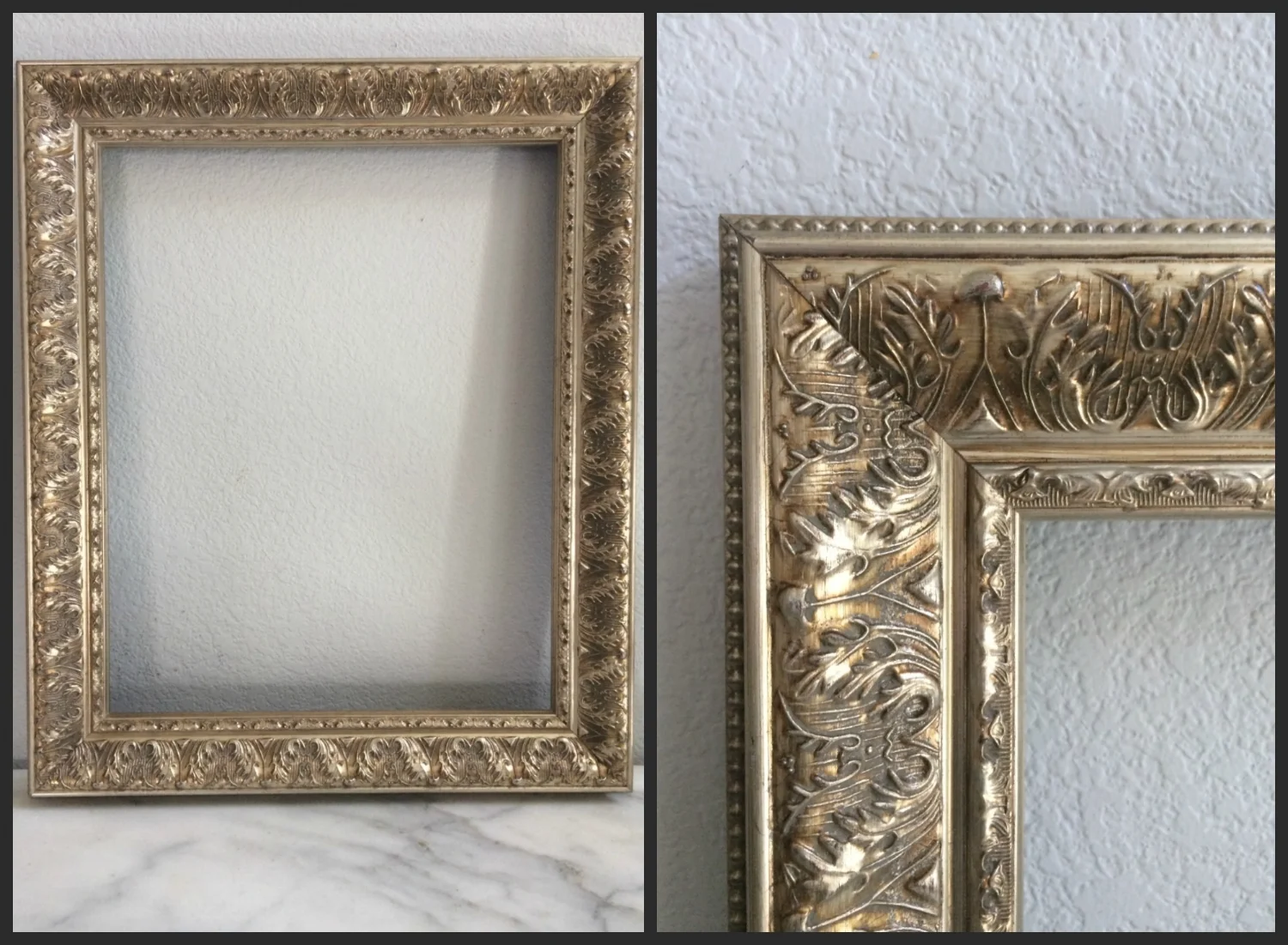 LARGE - GOLD FANCY - 16" x 22" x 2.5" - $15