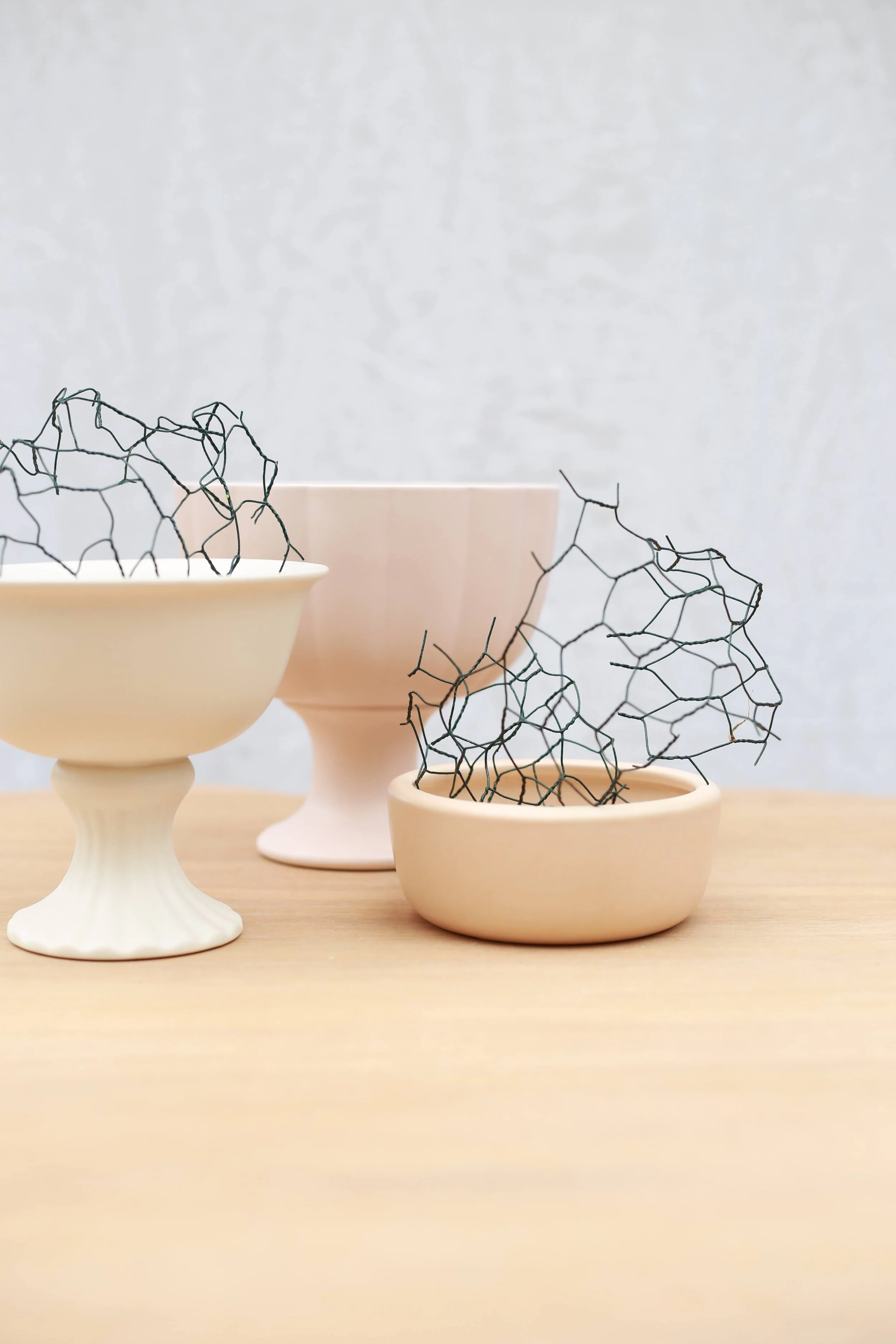 Designing with Chicken Wire: Vila Dish Edition