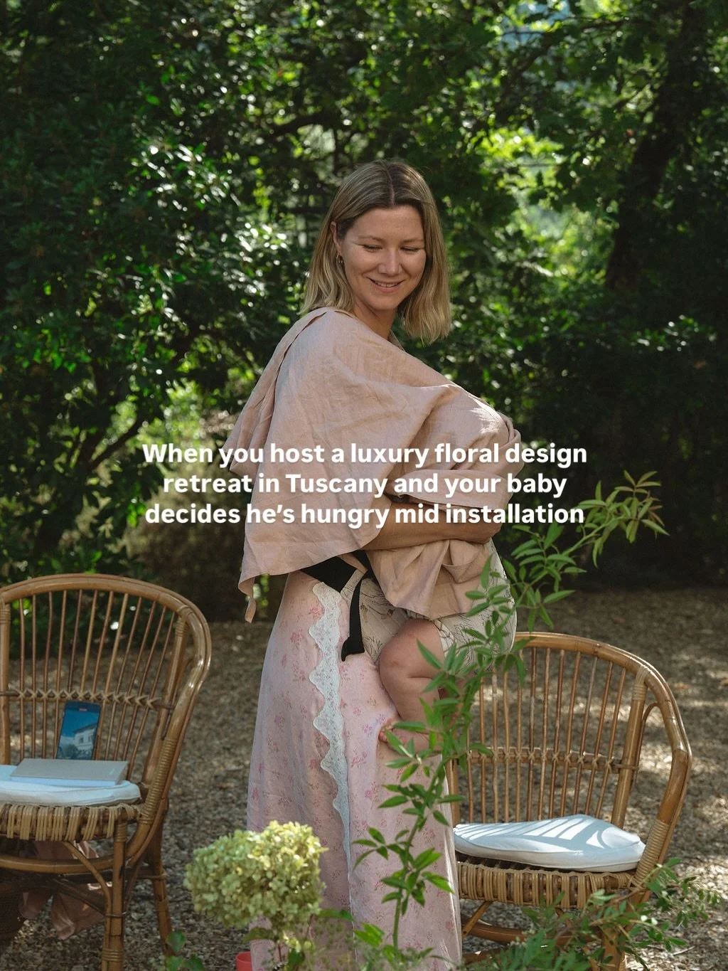 When you host a luxurious floral design retreat in Tuscany and it reconfirms hosting is the foundation of my love of design &mdash; settings a scene and offering a beautiful experience for others to enjoy 💘

If you&rsquo;d like to know more about ou