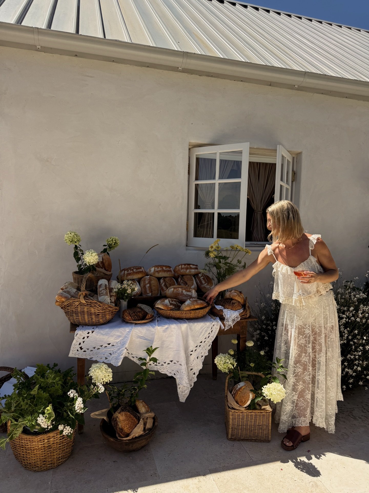 Celebrating girlhood, motherhood &mdash; a full circle moment not only designing for but also attending lunch to cheers the launch of @spell x @bumpsuit collab of (stunning) mama essentials. 

The brief was SO gorgeous and fun with bread table, &ldqu