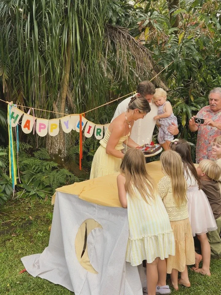 A weekend of celebrating Luca&rsquo;s second birthday with very homemade details (see cake), close friends, family, and lots of his &ldquo;favourite things&rdquo; 🌙 🚗 🍓🍦⭐️ 

Slowly sneaking the entire bow of lollies 

Pattern and ruffles 

The Be