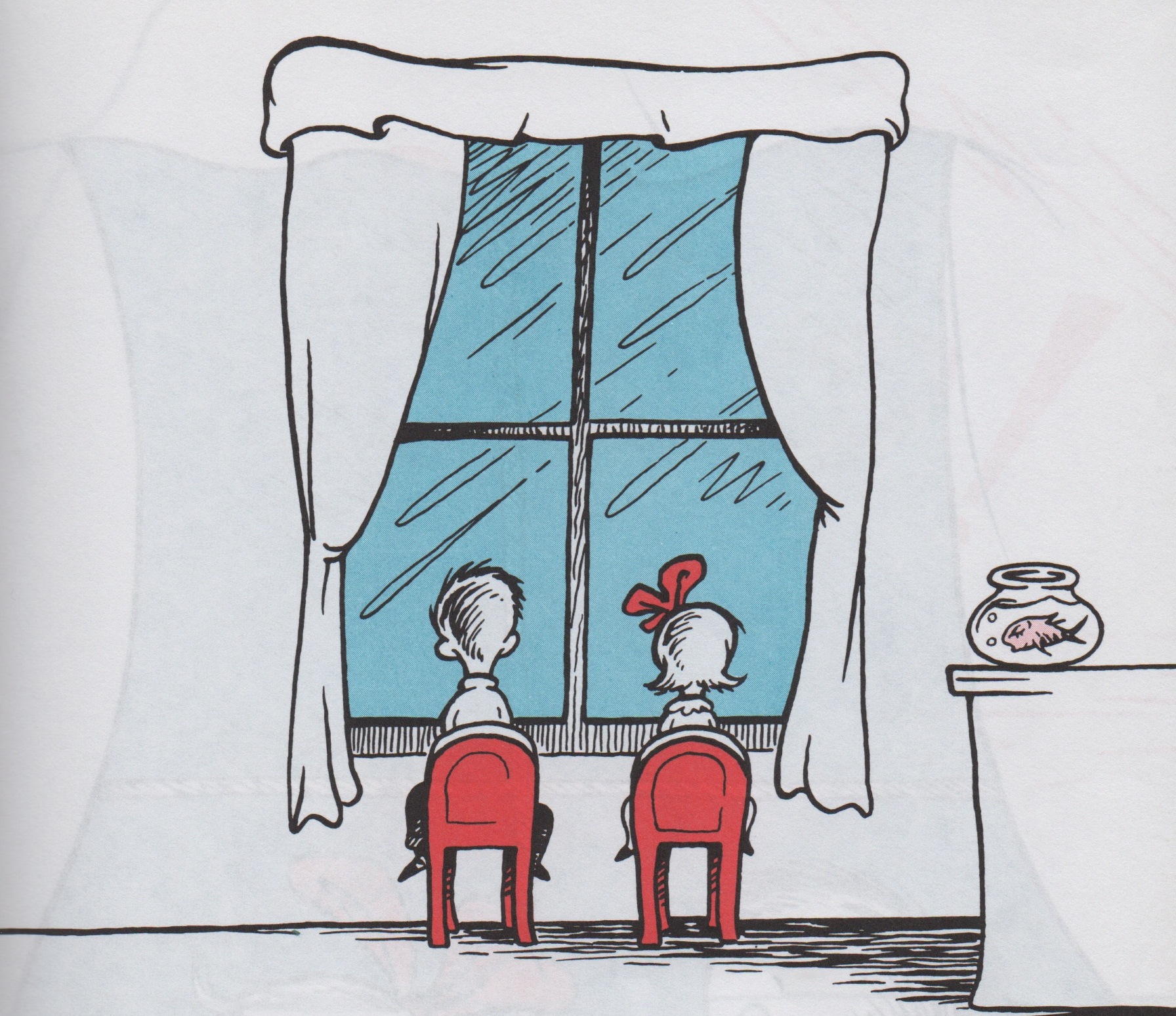 Some of the most imaginative tales occur in a most common setting.