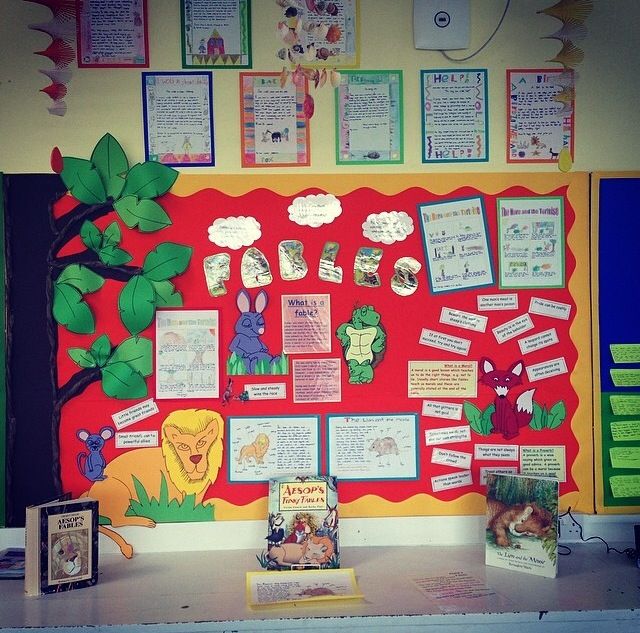 FABLES CAN MAKE YOUR CLASSROOM A PLACE OF BEAUTY AS WELL AS A GREAT LEARNING EXPERIENCE.