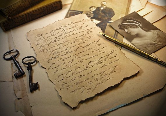 A well written letter can be both a piece of literature and art in your classroom
