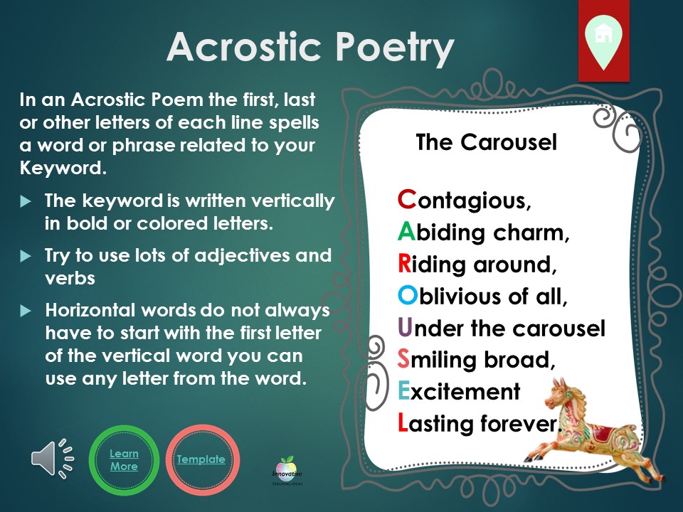 common types of poems types of poems for kids