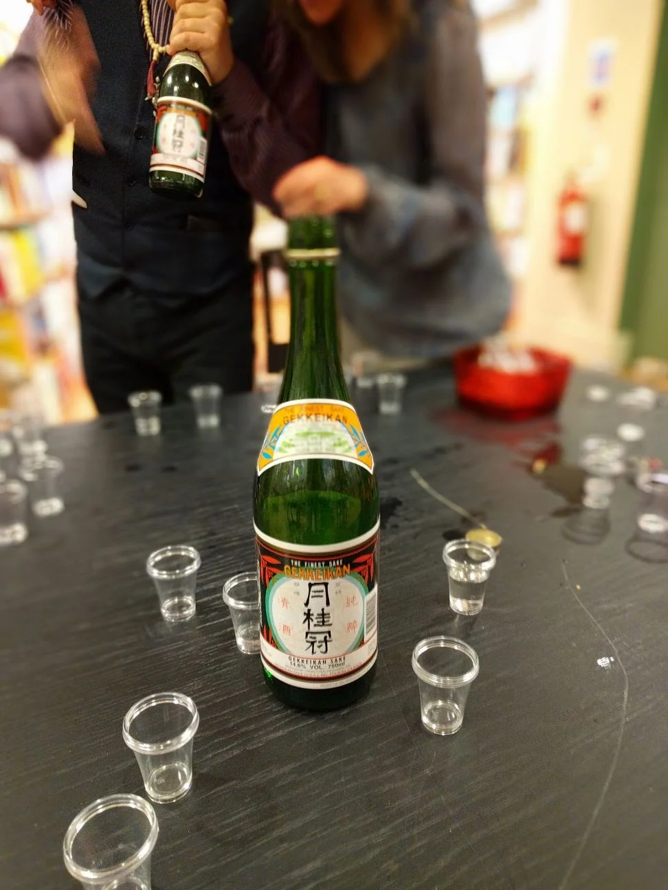 Everyone had a little taste of Japan
