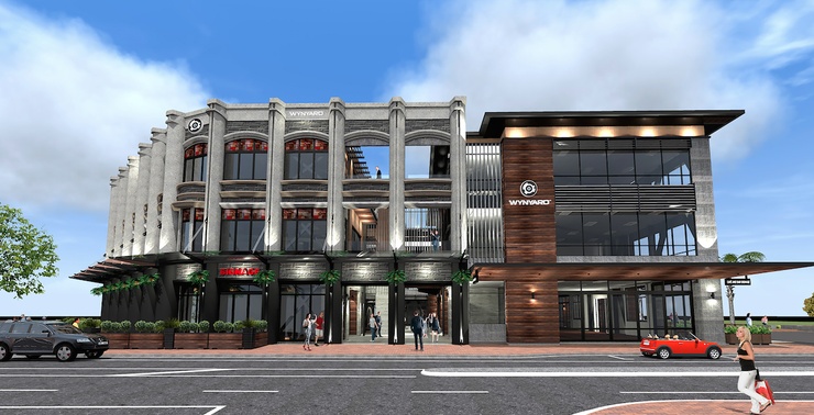 The old McKenzie & Willis facade in High St will house Wynyard and at street level Joe's Garage Cafe