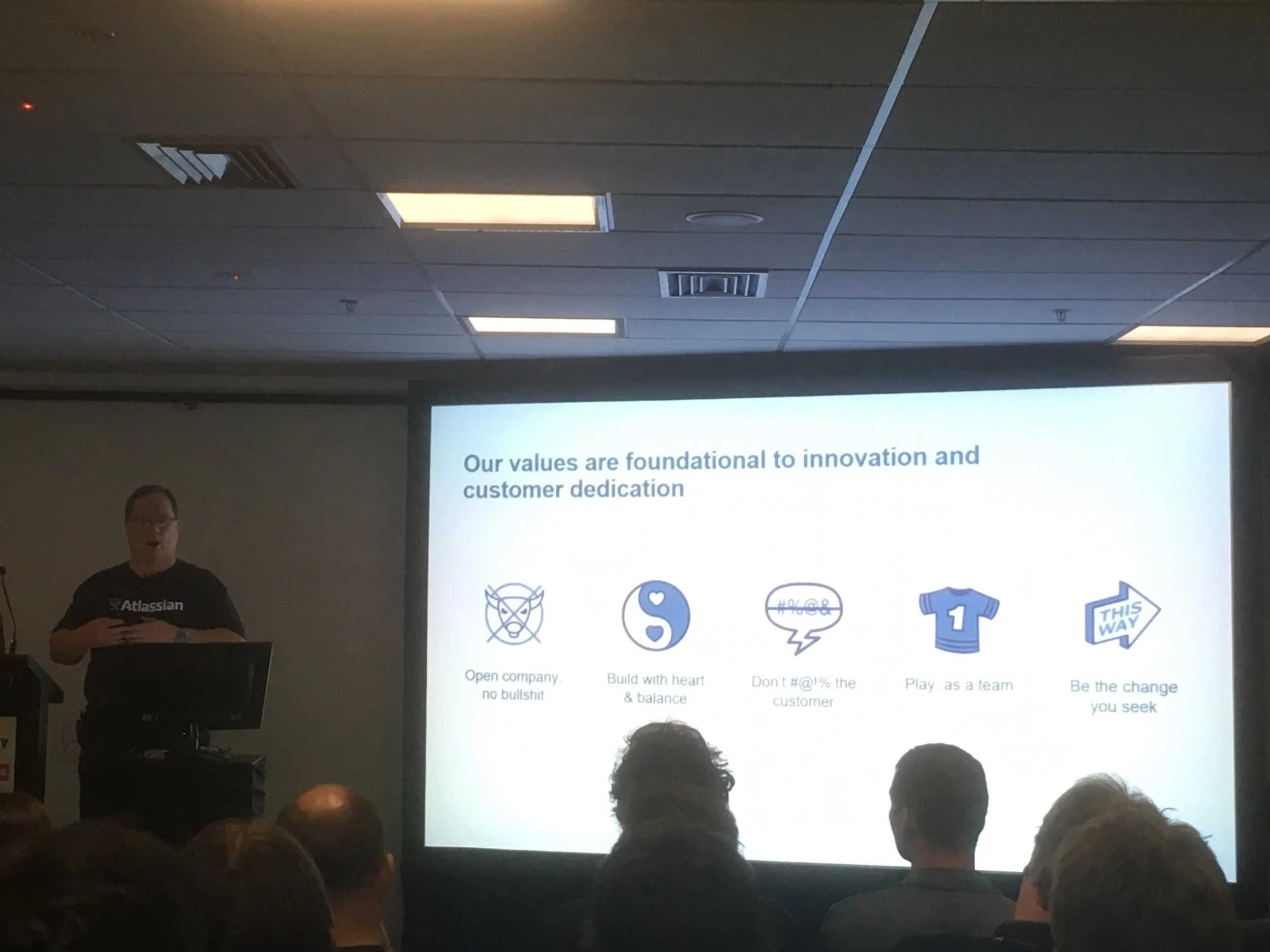 Craig Davies, Security Director of Atlassian, photo by sunstone
