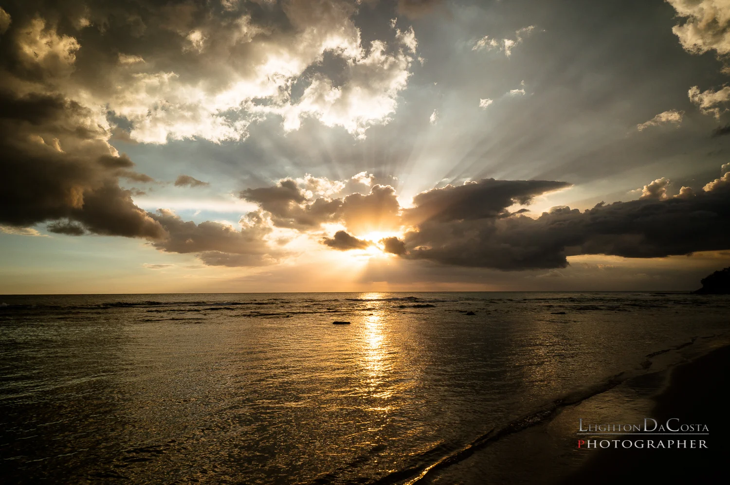 Sunset in Treasure Beach, Jamaica