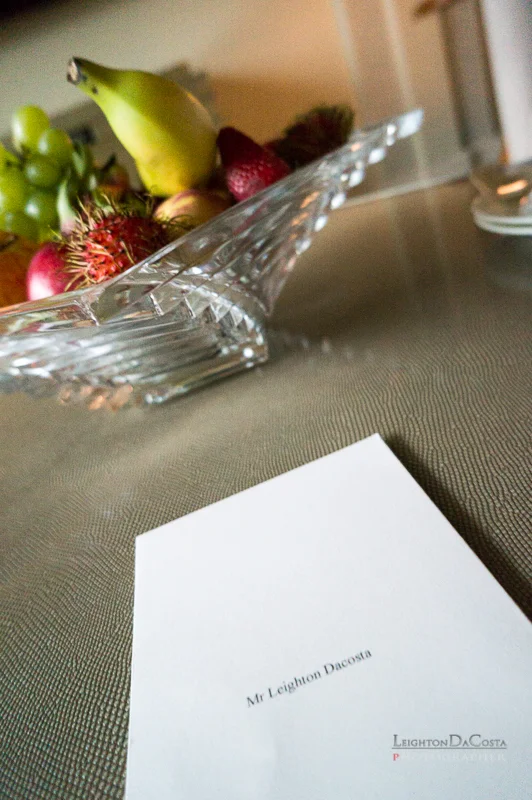 The little touches add to the experience. Remember vacation is about relaxation, not work! 