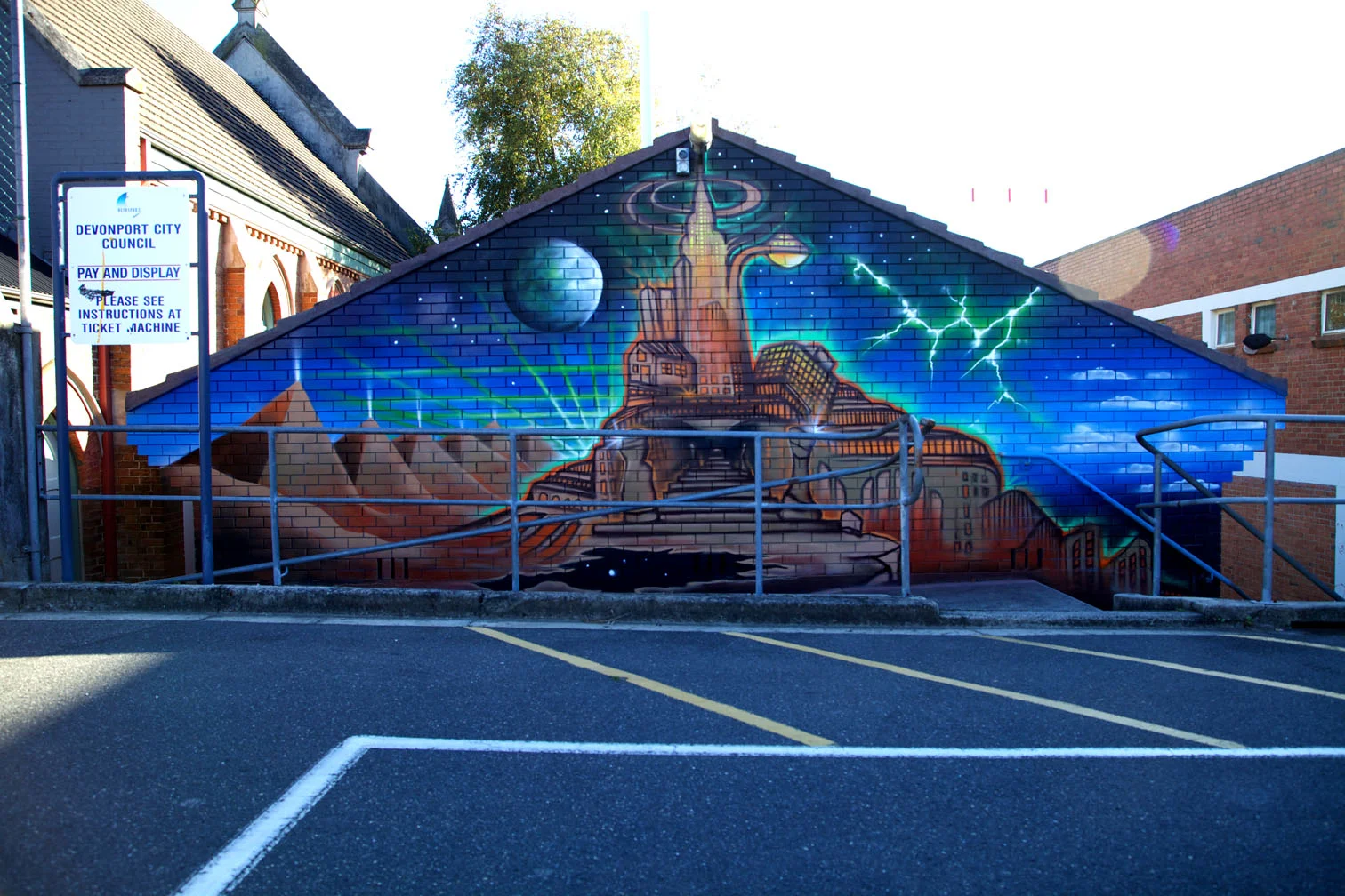 Reclaim The Lane Youth Arts + Music Festival. Devonport, Tasmania.