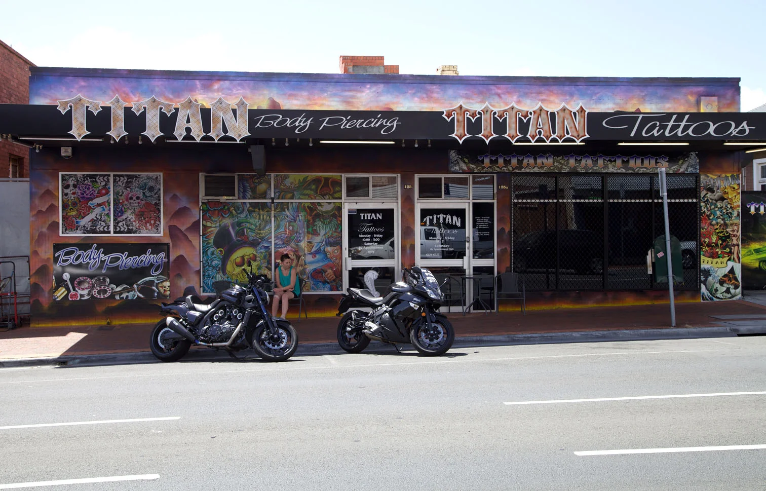 Titan Tattoos. Moonah, Tasmania.