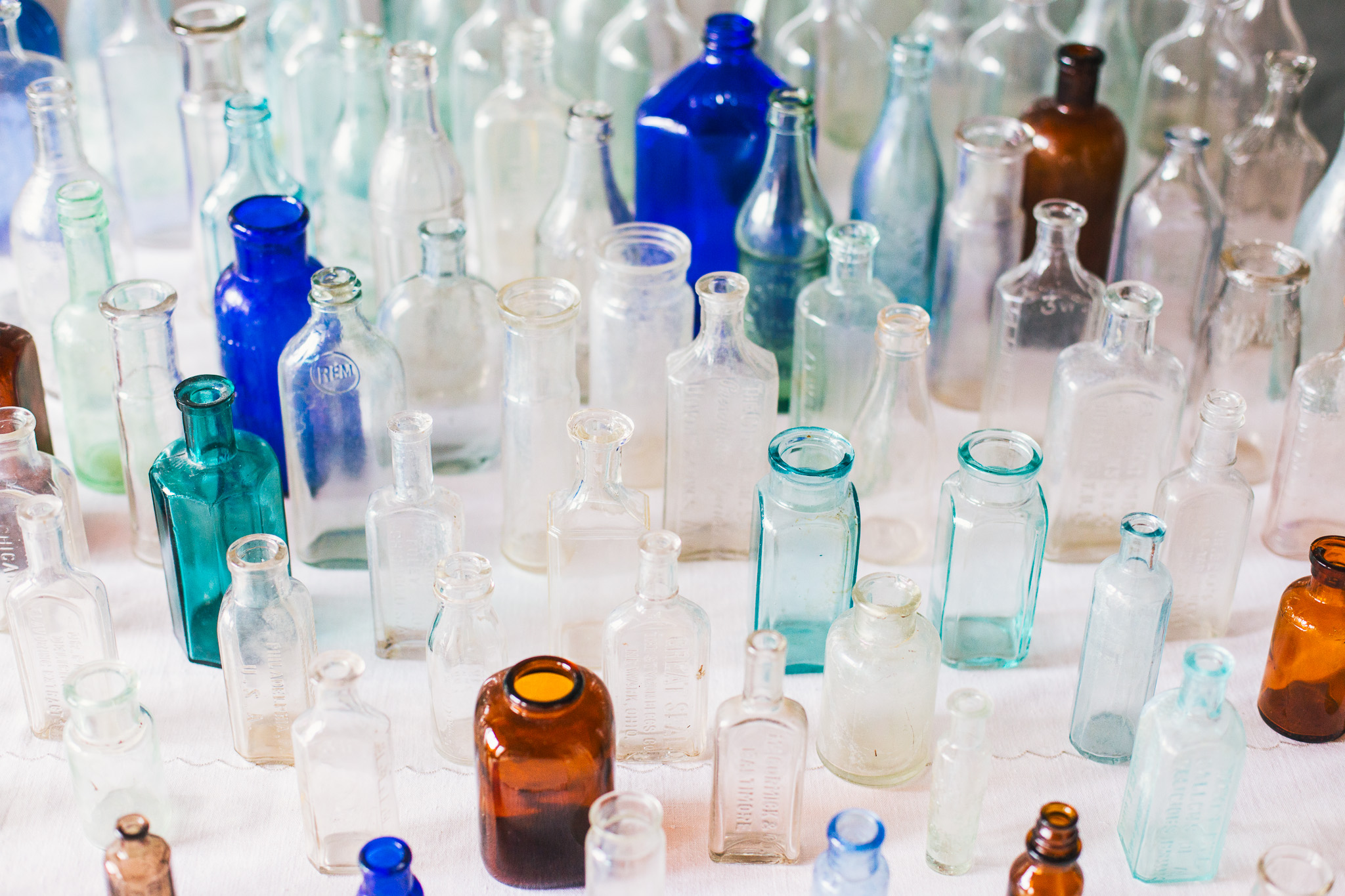 Vintage bottles