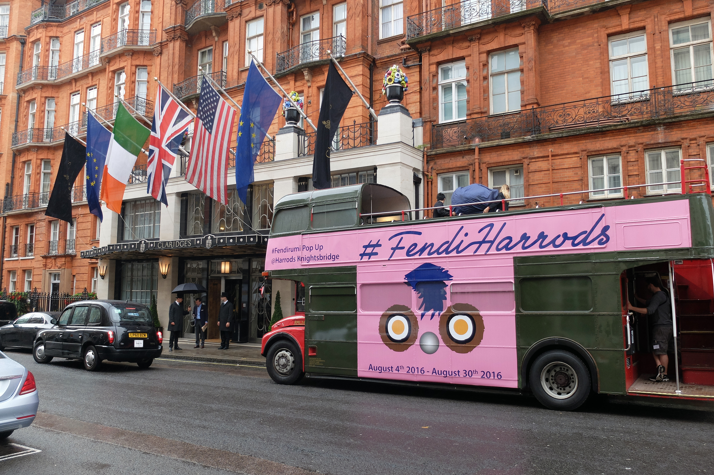 Harrods - Fendi Bus Tour