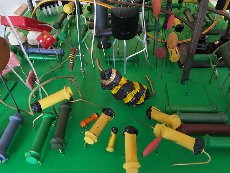 Detail of The Beekeeper, 2013 - 2015