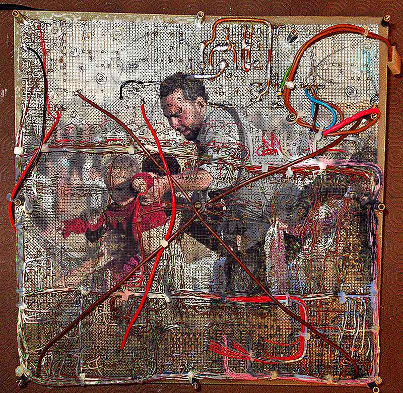 Syrian Loom, 2017. Digital print