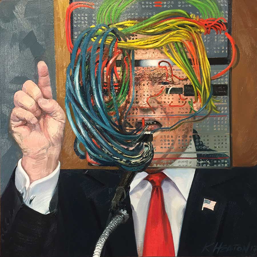 Donald Trump (The Big Hack), 2017