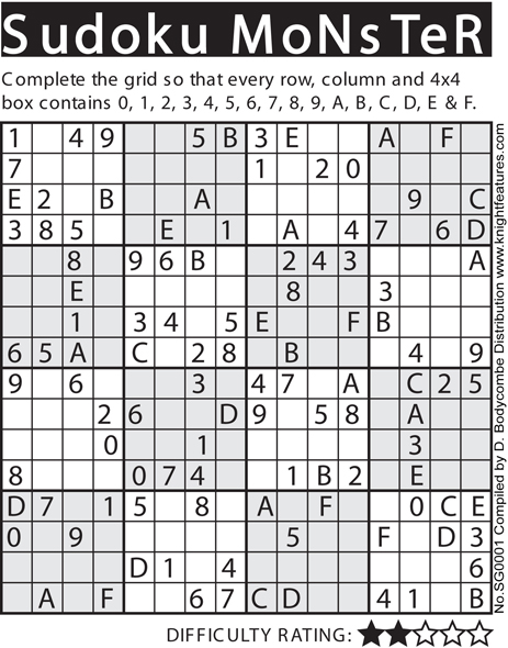 005_Sudoku — Knight Features | Content Worth