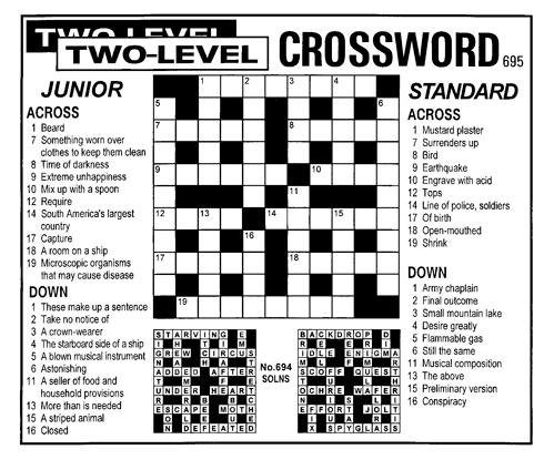 2-Speed Crossword