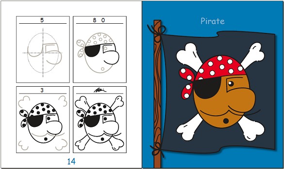 Pirate Book Page