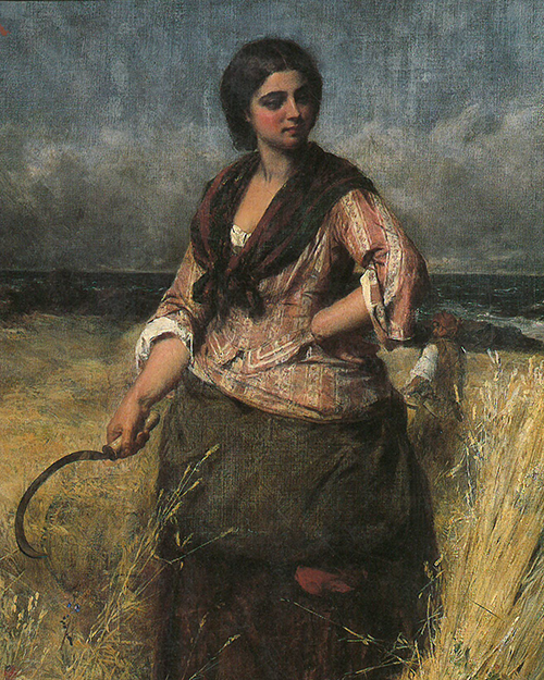 The Reaper by Thomas Faed Aberdeen Art Gallery and Museums