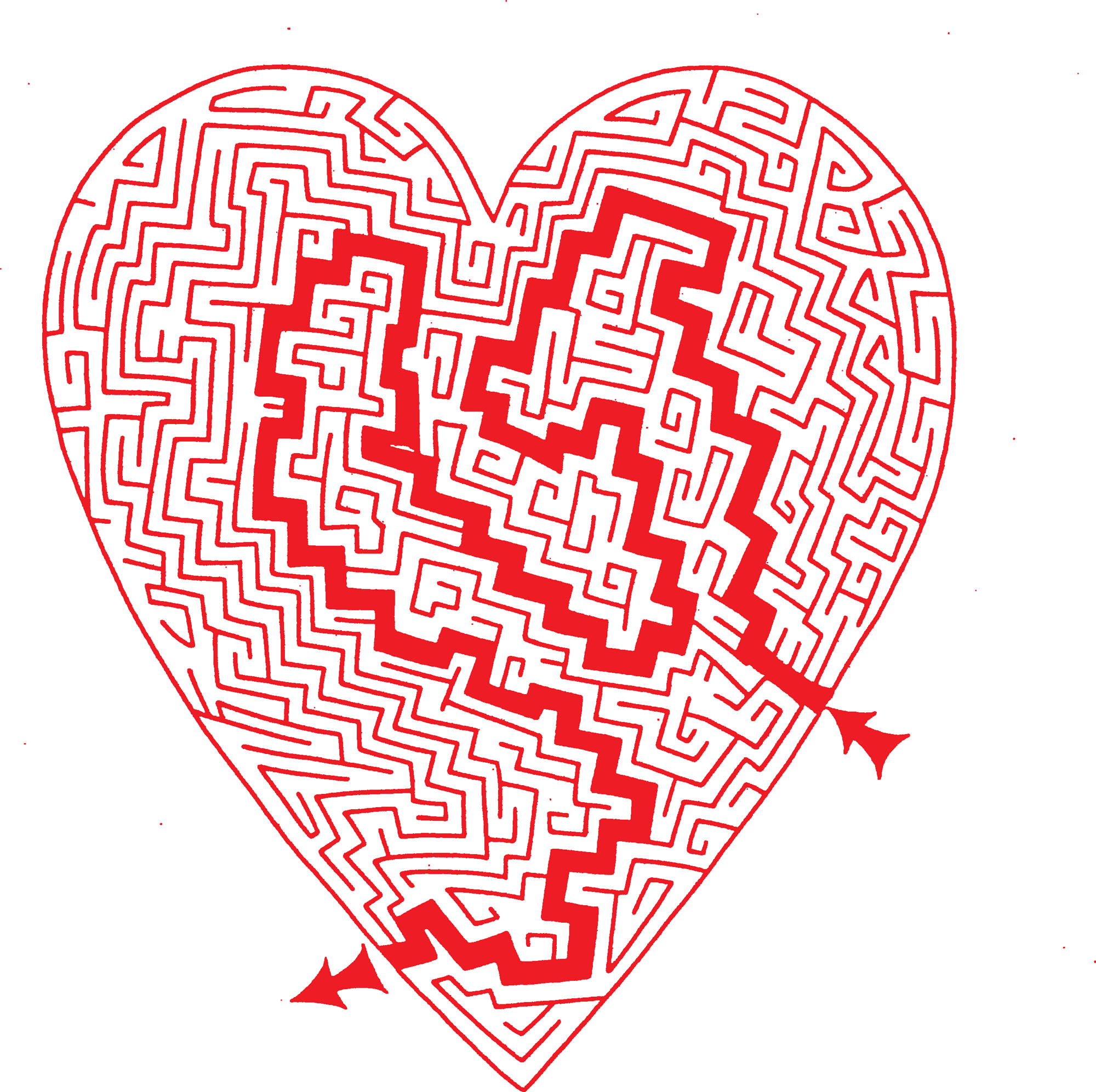 Valentine's Day Puzzle Page