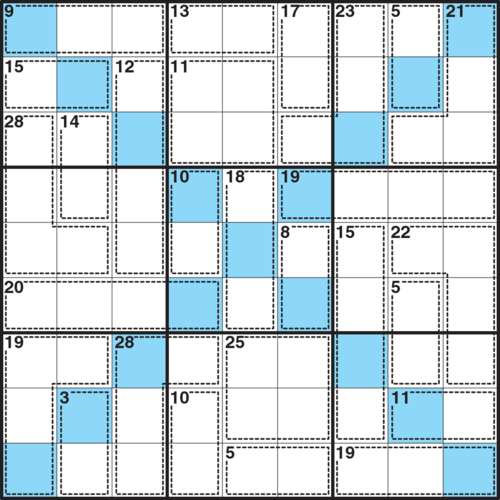 Killer Sudoku Uncaged — Knight Features