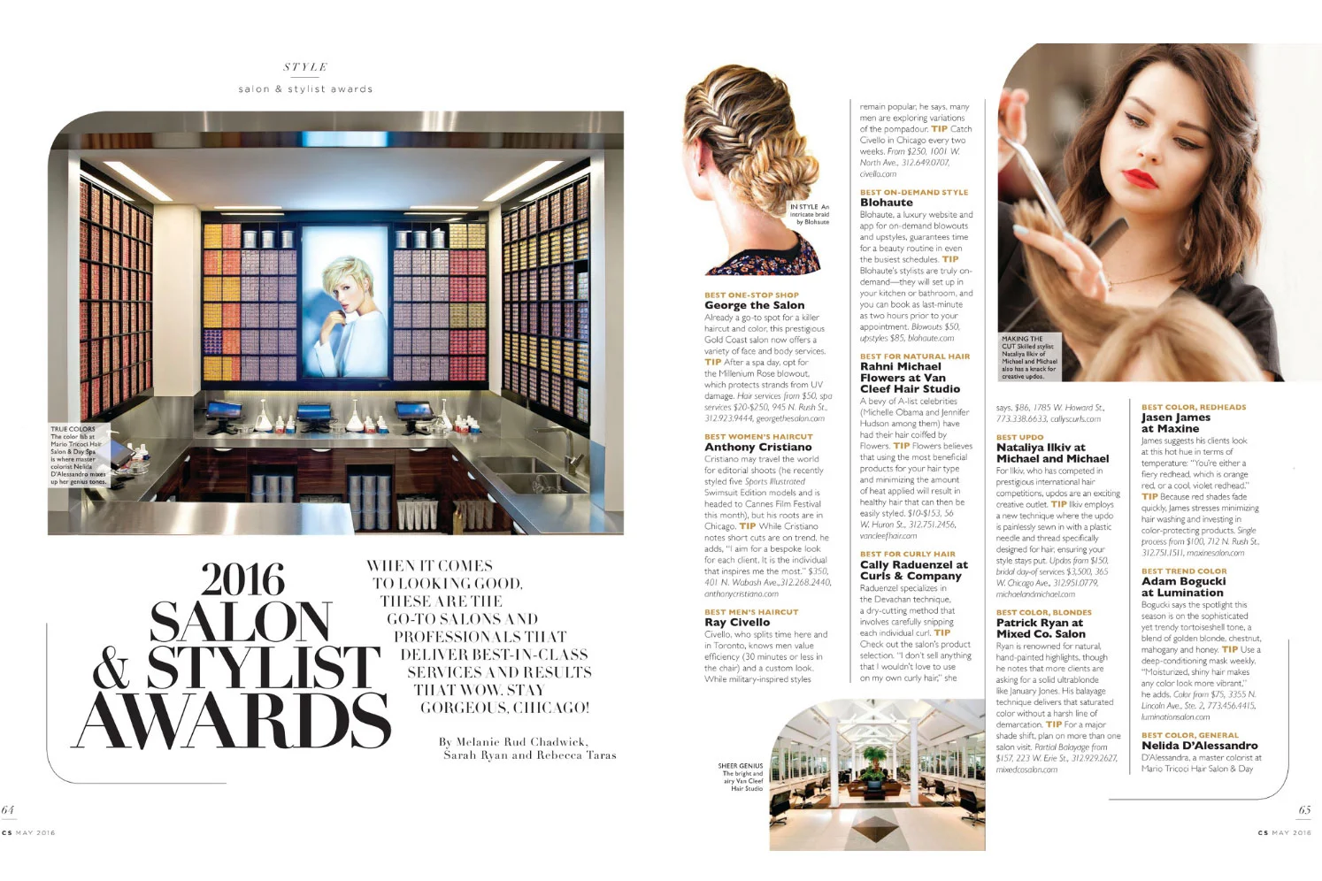 best hair stylist Chicago