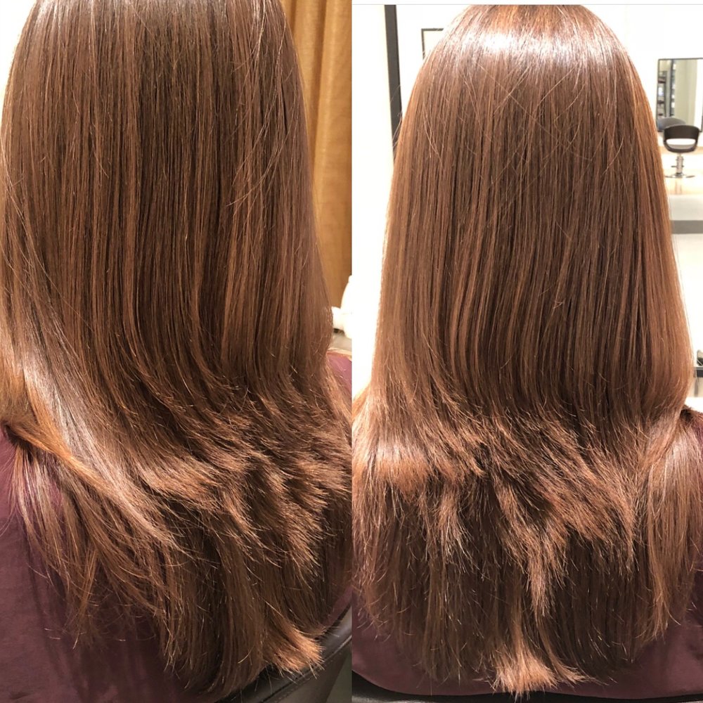 Before & After Thick Haircut — Love How You Look