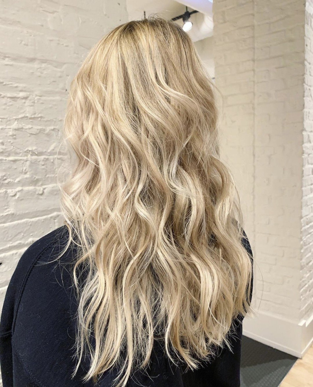Name something better than fresh blonde hair... we'll wait. Beautiful color by @emilywynnebeauty⁠
⁠
▪️ Book your next consultation/appointment today! Click &ldquo;contact&rdquo; in our bio!⁠
▪️ Tag us in your looks! #michaelandmichaelsalon⁠
.⁠
.⁠
.⁠
