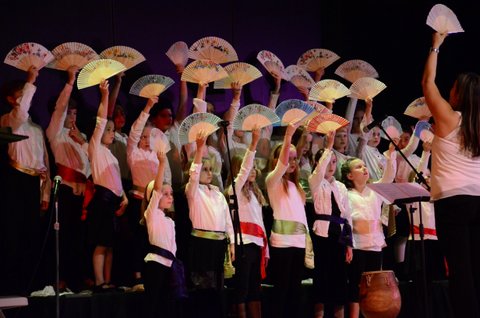  Preparatory Choir performing at the Arts Center Gala, 2013