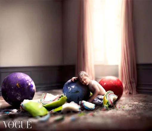 VOGUE Italia Title: Sugar Crash-Little Sweet Tooth