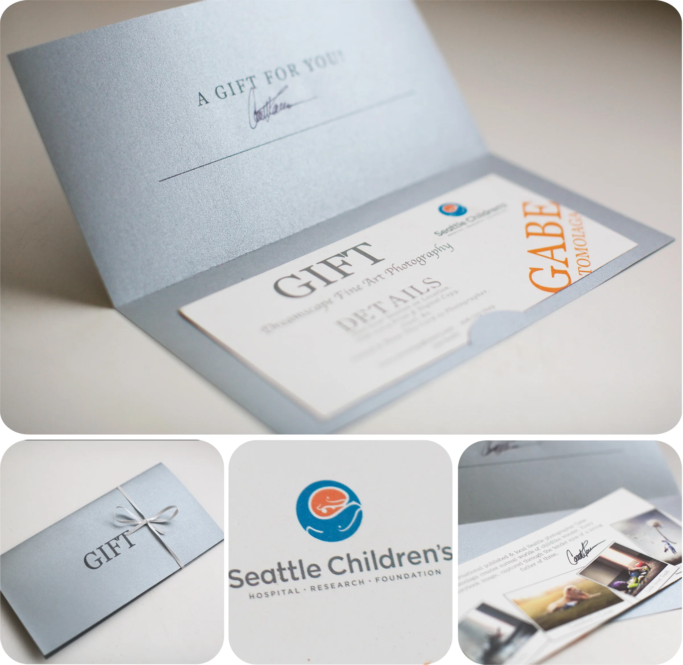 Giving Back to Our Community - Dreamlike Photography Gift for children and families facing hardship at Seattle Children's Hospital.