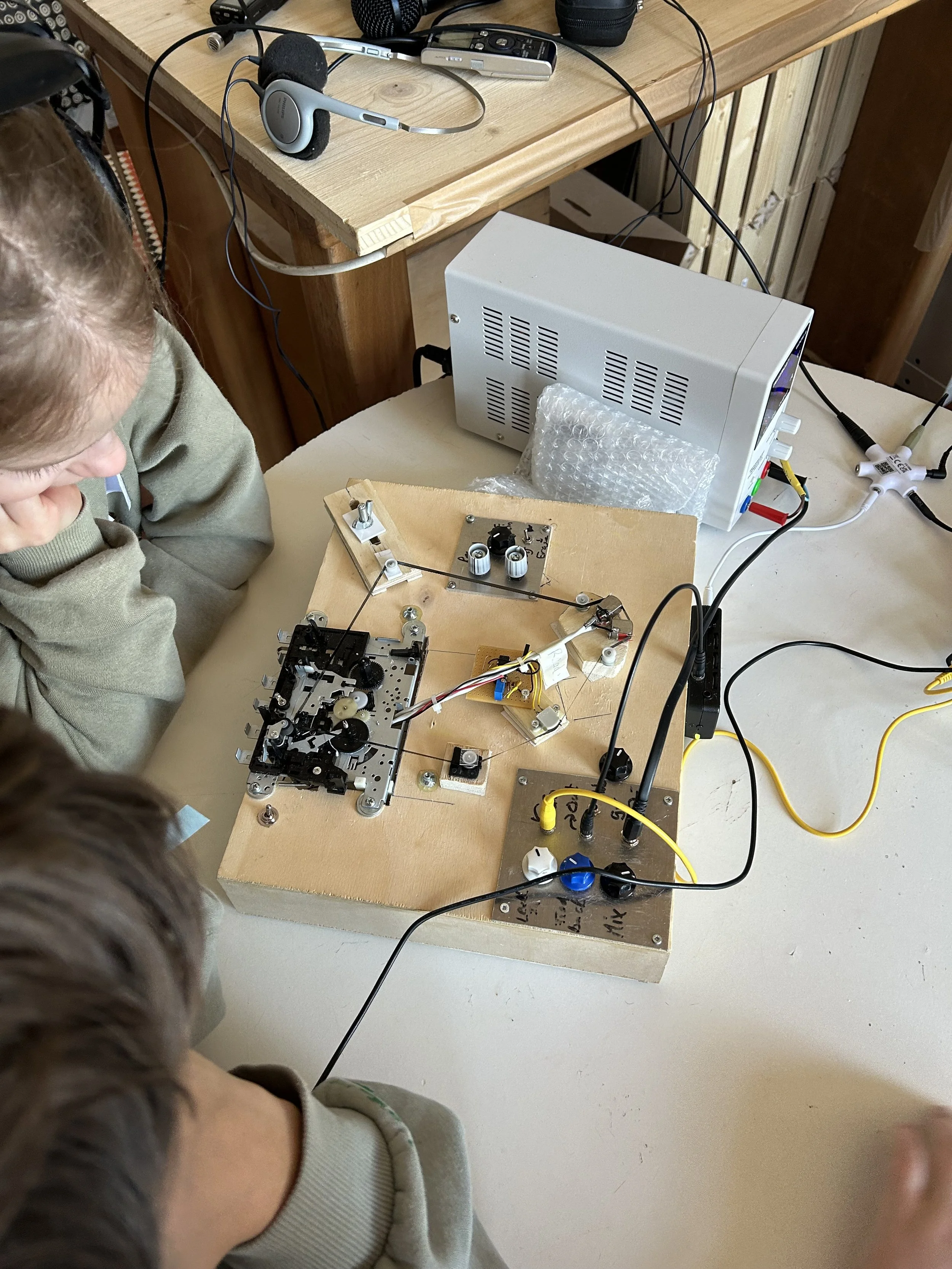 Recycling Klanginstallationen