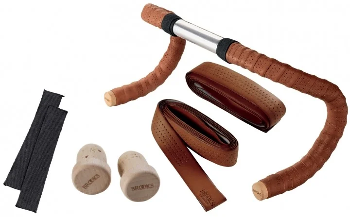 BROOKS LEATHER BAR TAPE (ANTIQUE BROWN) — horse - Main Image