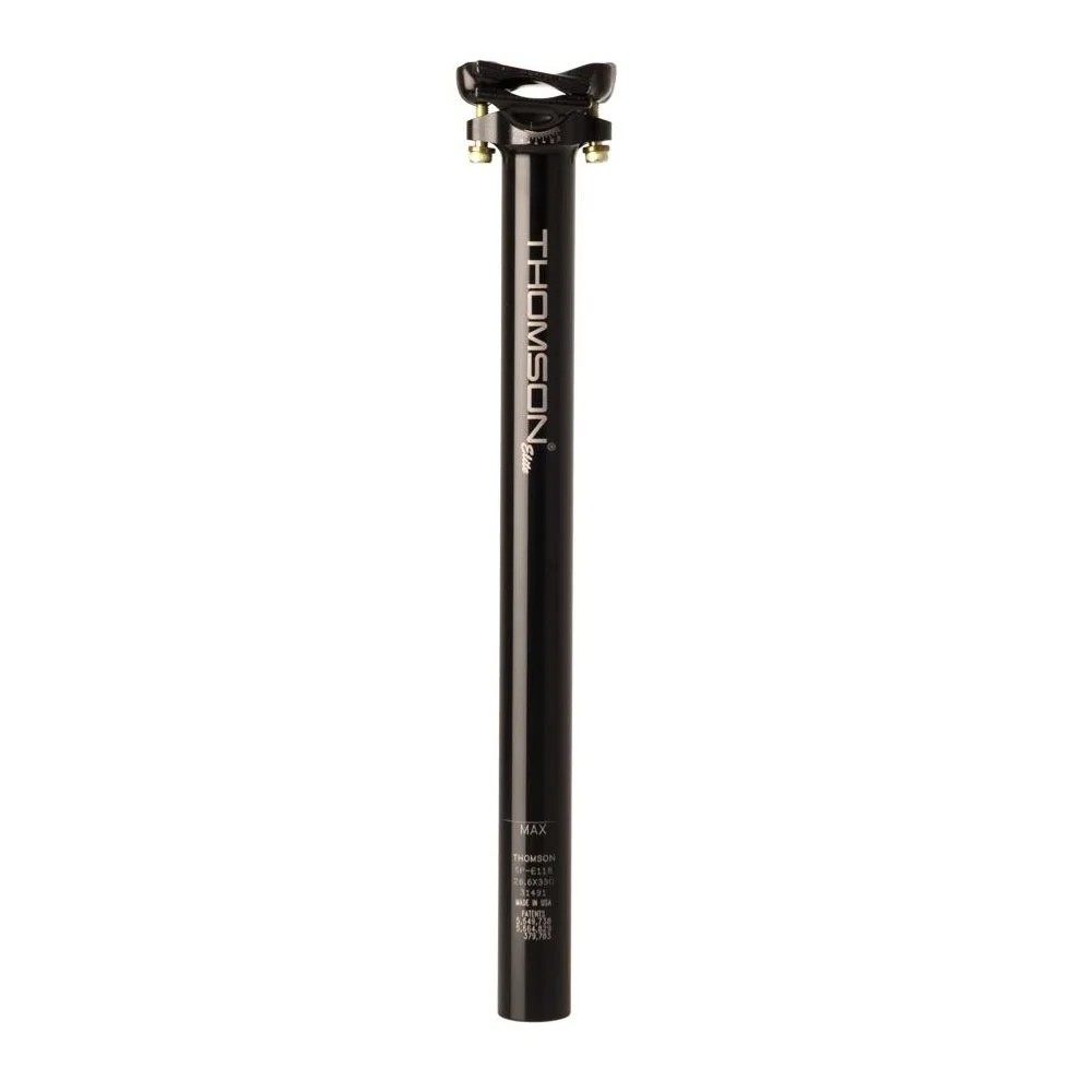 THOMSON ELITE SEAT POST (BLACK) 27.2, 330MM — horse
